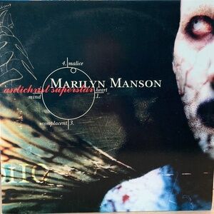 MARILYN MANSON *OFFICIAL* Antichrist Superstar VINYL 2LP RED Hot Topic 2013
